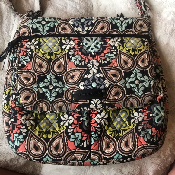 Vera Bradley satchel- gently used condition - Picture 2 of 7